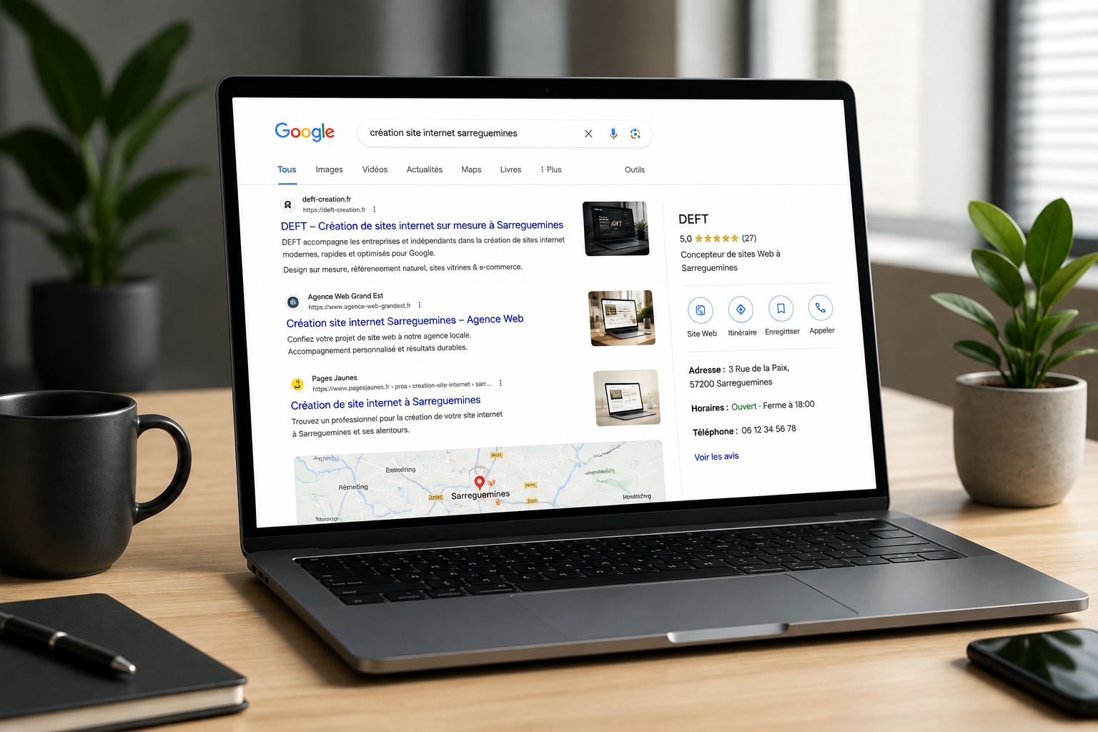 Améliorer la visibilité d’une entreprise sur Google