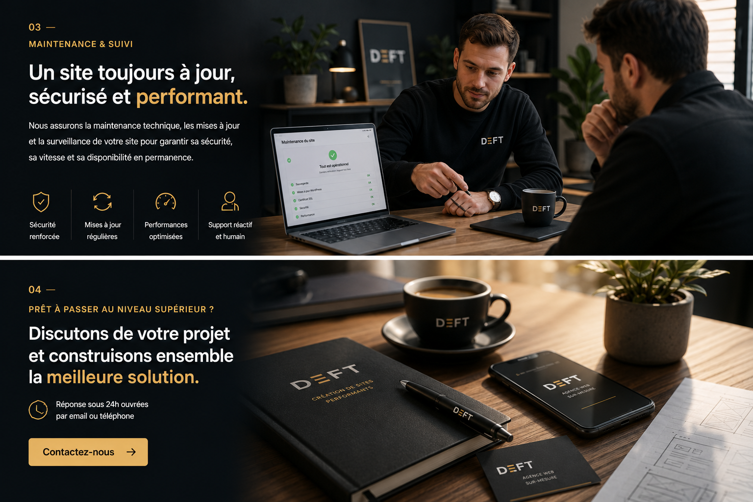 Mises à jour sauvegardes et assistance pour un site WordPress